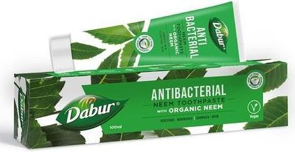 Image du produit Dabur Dentifrice antibactérien au margousier 100ml Soins bucco-dentaires naturels aux extraits de (100 ml)