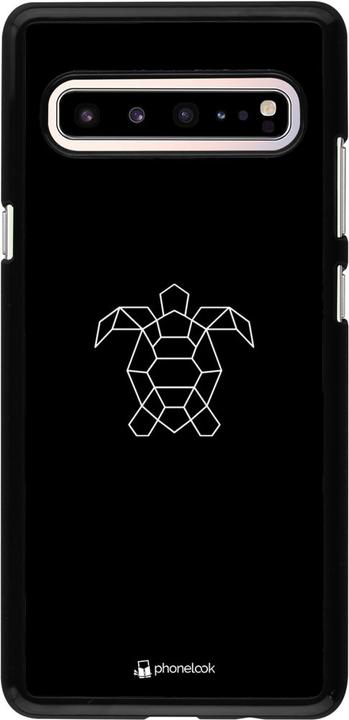 Produktbild PhoneLook Hülle Turtles lines on black (Samsung Galaxy S10 5G)