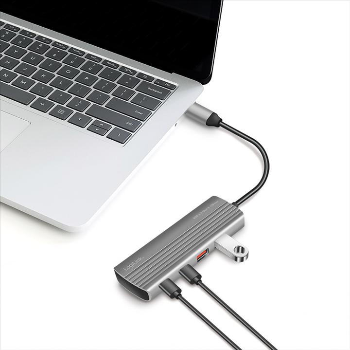 Actual product image LogiLink UA0414 (USB-C, 10 Ports)