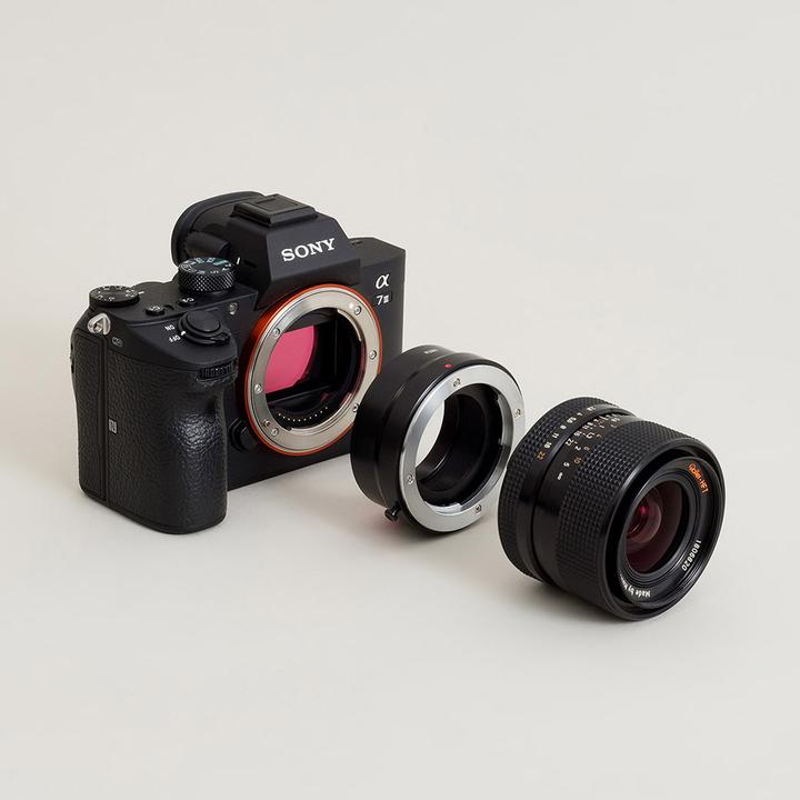 Productafbeelding Urth Lensvatting adapter: compatibel met Rollei SL35 (QBM) lens naar Sony E Camera Body