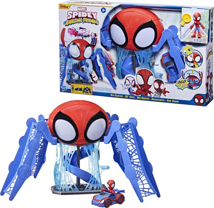 Immagine prodotto Hasbro Playset di Spidey e i suoi fantastici amici della ragnatela
