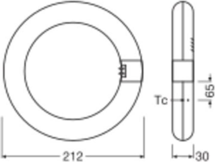 Produktbild Ledvance LED-Ring-TubeT9C (G10q, 11 W, 1320 lm, 1 x, E)