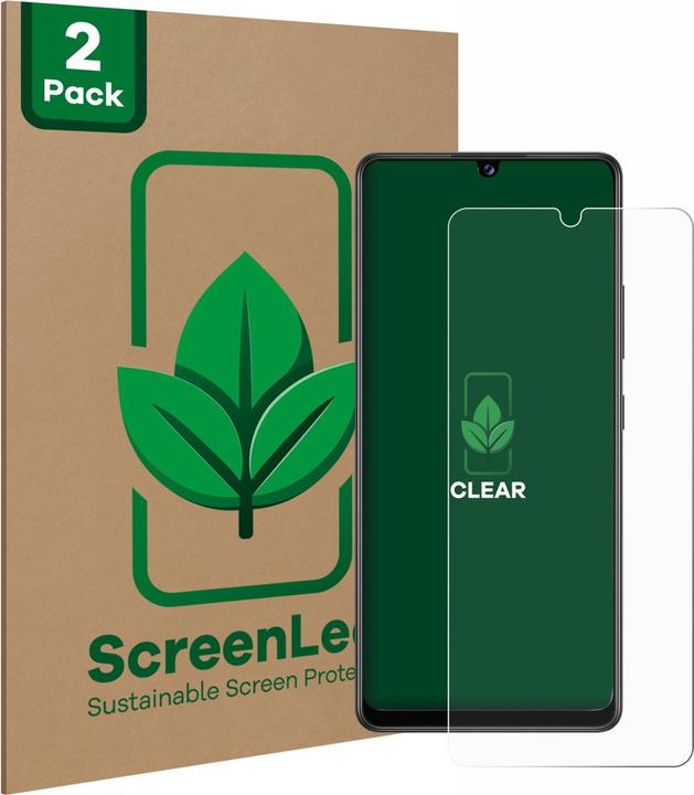 Image du produit ScreenLeaf Film de protection durable Protection d'écran Film clair transparent (2 pièce(s), Samsung Galaxy A42 5G)