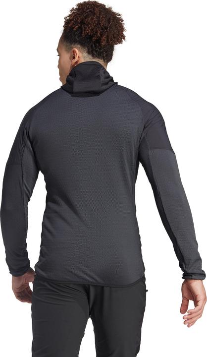 Immagine prodotto adidas Giacca in pile antivento con cappuccio Terrex Techrock (XXL)