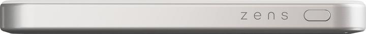Actual product image Zens Slim Qi2 Al Powerbank 5000mAh White (5000 mAh, 15 W, 19.25 Wh)