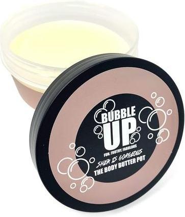 Image du produit Bubble Up Beurre corporel Crème hydratante pour tous types de peau au beurre de karité - Vegan Friendly & Crue (Crème pour le corps)