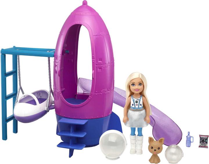 Produktbild Mattel Weltraum Abenteuer Spielset mit Chelsea Puppe