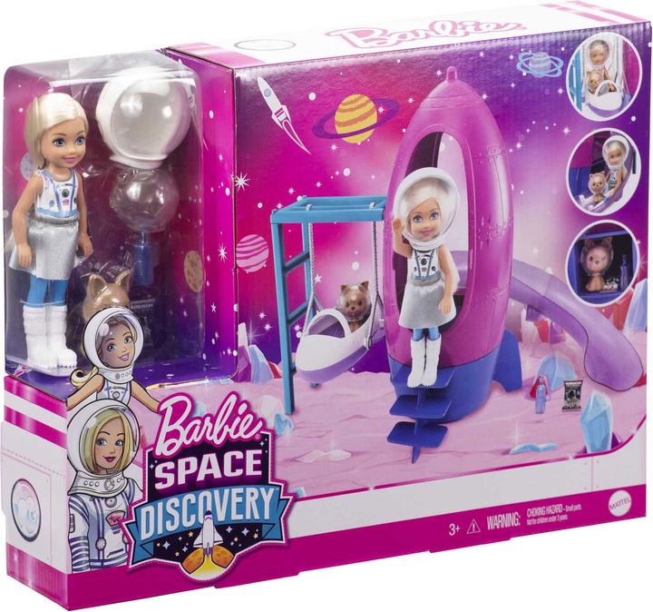Produktbild Mattel Weltraum Abenteuer Spielset mit Chelsea Puppe