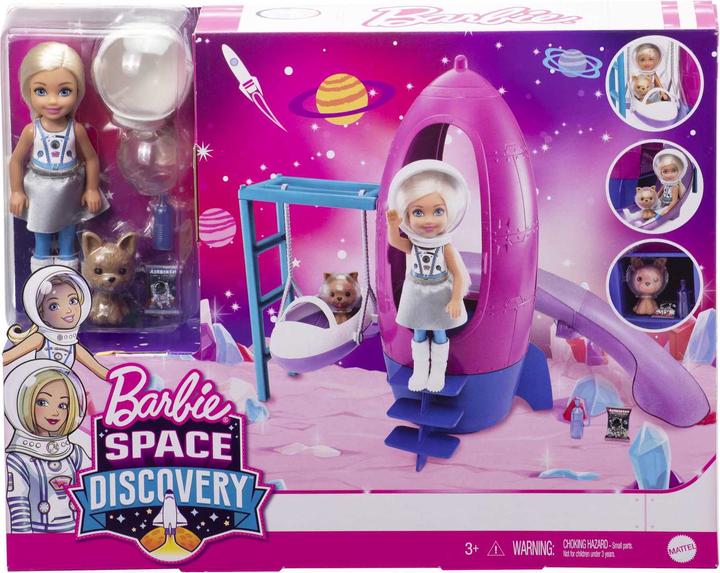 Produktbild Mattel Weltraum Abenteuer Spielset mit Chelsea Puppe