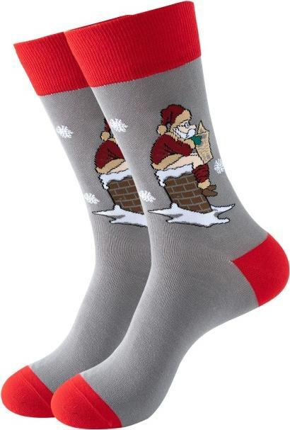 Snazzy Santa Weihnachts-Socken Santa auf Kamin 36-40 von (36 - 40)