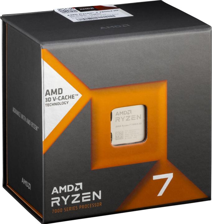 Actual product image AMD Ryzen 7 7800X3D (AM5, 4.20 GHz, 8 -Core)