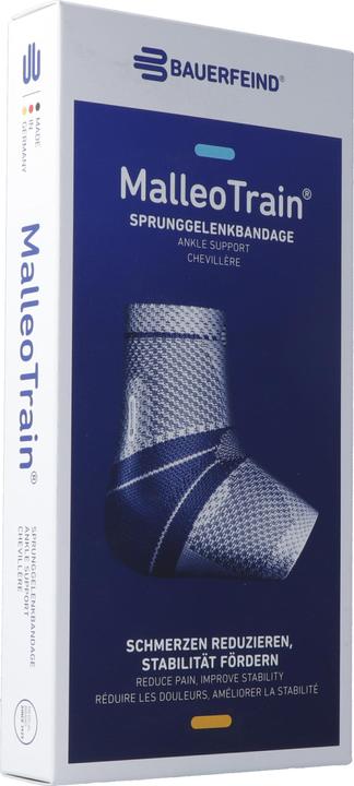 MalleoTrain Aktivbandage links titan