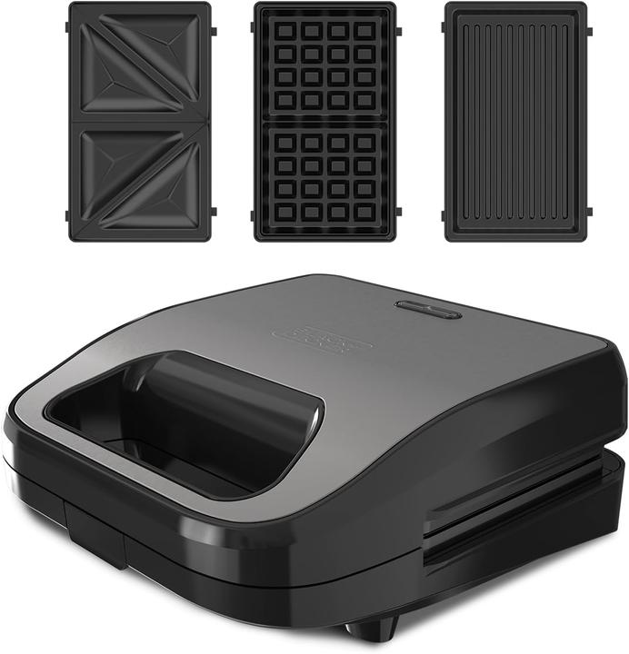 Black & Decker BXSA754E Grille-pain à sandwichs