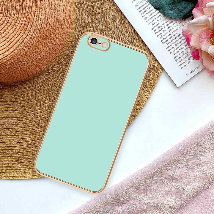 Produktbild Cadorabo Hülle für Apple iPhone 6 / 6S im TPU mit Kameraschutz LM130 Style (Apple iPhone 6)