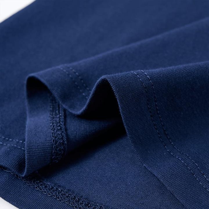 Immagine prodotto VidaXL Camicia da bambino a maniche lunghe blu navy 92,Materiale: 95 % cotone (92)