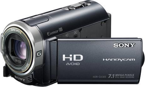 Sony HDR-CX305, FullHD Dual Flash Camcorder, 16GB (12 x)