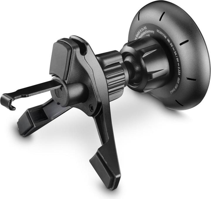 Image du produit Hama Kabelloses Qi2-Ladegerät, induktives Schnellladen im Auto, 15 W, Schwarz