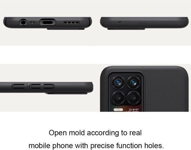 Actual product image Nillkin Super Frosted Shield Series (Realme 8 Pro, realme 8)