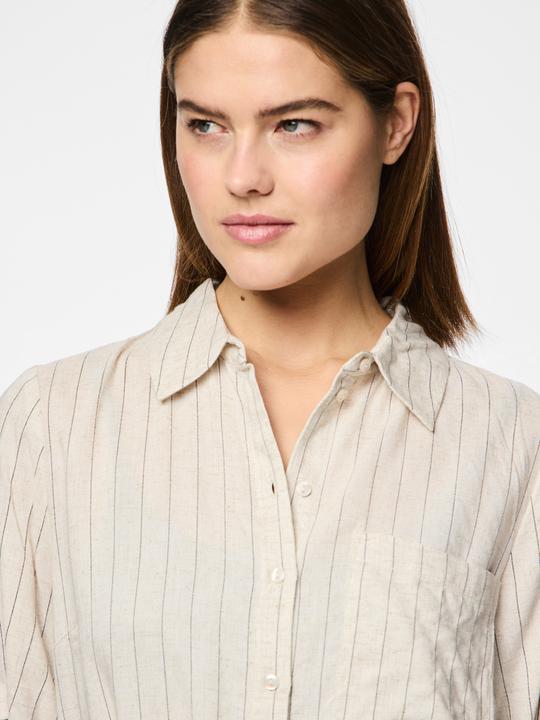 Produktbild Pieces Pcpia 2/4 Midi Shirt Dress Noos (L)
