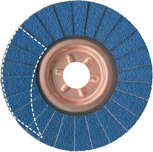 Actual product image Flap disc SLTT Z Power Ø 125 mm grit 60 flat INOX zircon corundum (60)