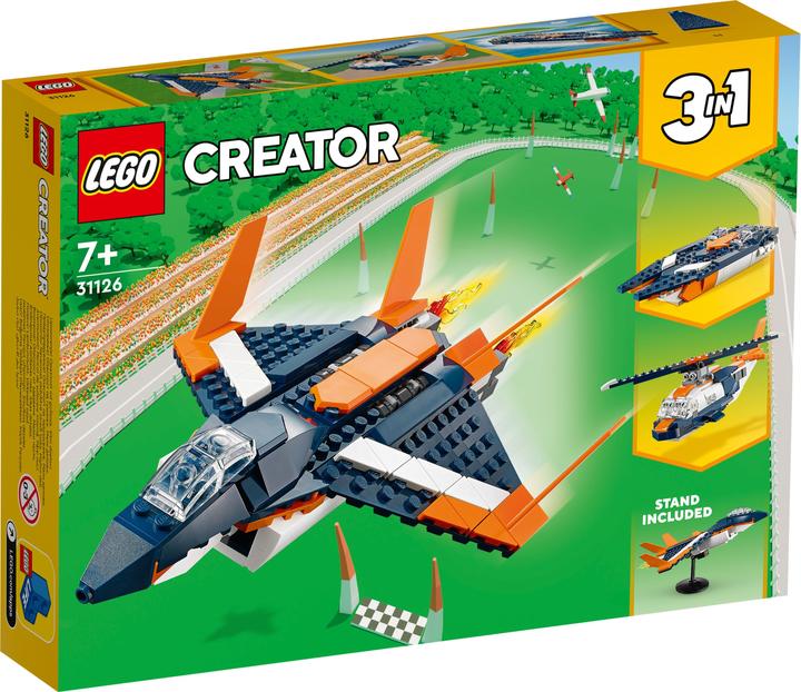 Actual product image LEGO Supersonic jet (31126, LEGO Creator 3-in-1)