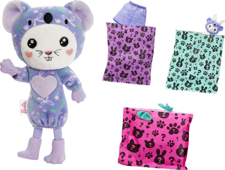Actual product image Barbie Cutie Reveal Chelsea Costume Cuties Series - Bunny in Koala
