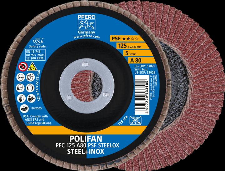 Actual product image Pferd Polifan A-Plus flap discs (80)
