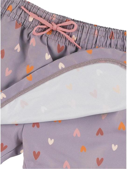 Produktbild Sterntaler Badeshorts Herz Lila Gr. 98/104 (104)