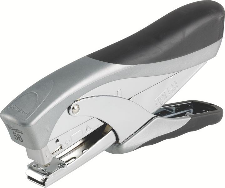 Rexel Stapler Office 56, silver / black Stapling capacity: 2 (25 Sheets)