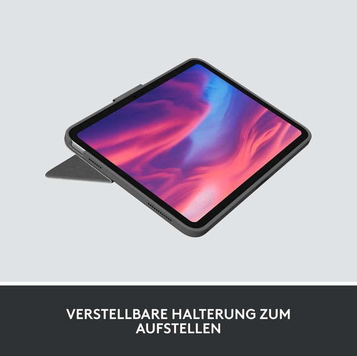 Image du produit Logitech Combo Touch Pour Ipad (10th Gen) (CH, iPad 2022 (10e génération))