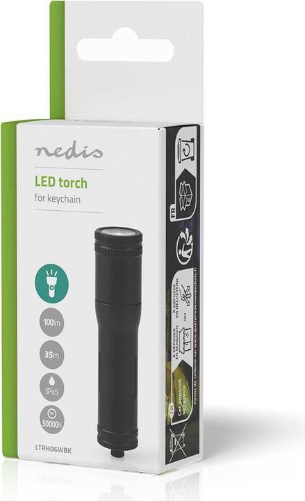 Produktbild Nedis LED Schlüsselring Taschenlampe, 100 lm (1.50 cm, 100 lm)