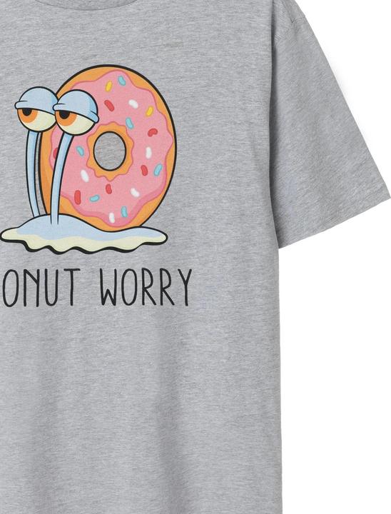 Immagine prodotto Spongebob Squarepants Donut Worry Maglietta Donna (XL)