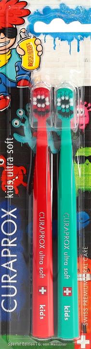 Produktbild Curaprox kids Duo Graffiti (Extra weich, 2 x)