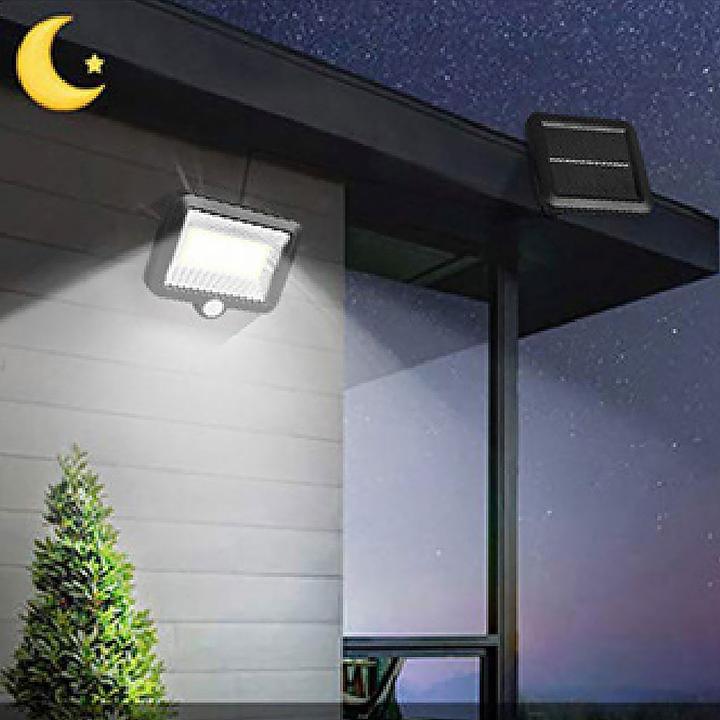Produktbild Wattstunde LED-Flutlicht Solar, Bewegungssensor, IP44, 2er Set (IP44)