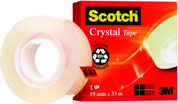 Immagine prodotto Scotch Nastro trasparente cristal 19mmx33mb 3M 600 (19 mm)