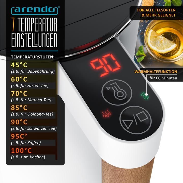 Produktbild Arendo Wasserkocher (1.50 l)