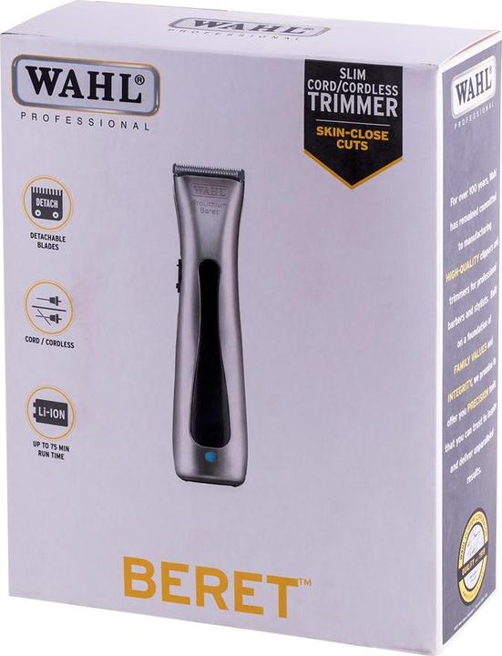 Actual product image Wahl 8841-616 ProLithium Beret Silver Hair Trimmer