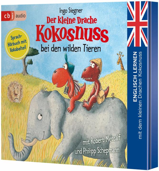 Produktbild Der kleine Drache Kokosnuss bei den wilden Tieren (Ingo Siegner, Robert Metcalf, Philipp Schepmann, Deutsch)