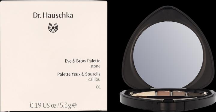Actual product image Dr. Hauschka Eye&Brow Palette 01 stone 5.3 g (01 Stone)