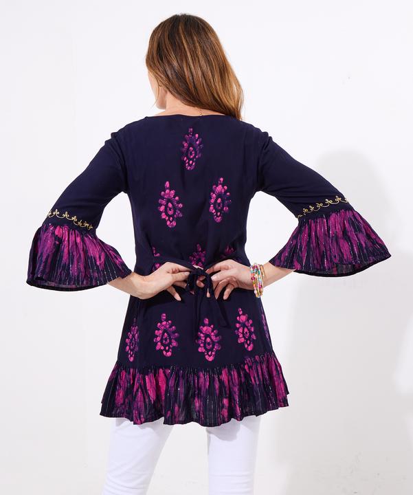 Actual product image Joe Browns Embroidered Button Down Tunic (36)