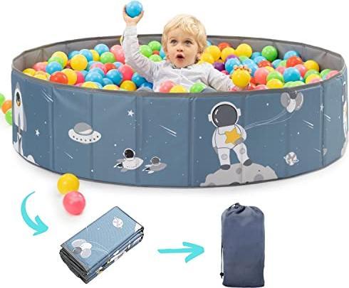 Produktbild Activity Board Bällebad. Laufstall Baby-Bällebad Kinder. Bällchenbad Rund. Bällebäder Ohne Bälle. Bällebad Outdoor
