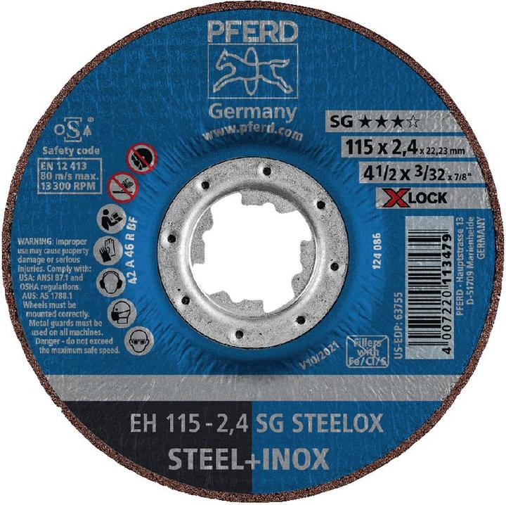 Immagine prodotto Pferd Disco da taglio per INOX X-LOCK