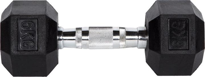Actual product image Fitcom Hex Dumbbell 6 kg (1 x 6 kg)