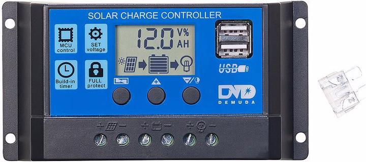 Produktbild Revolt Solarpanel mit Ladewandler und Blei-Akku (10 A)
