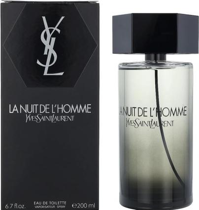 Actual product image Yves Saint Laurent La Nuit De L'homme (Eau de toilette, 200 ml)