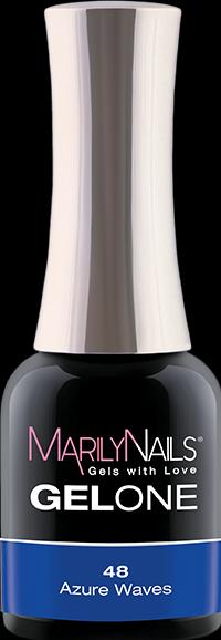 Produktbild BrillBird GELONE – 48 Azure Waves 7ml (Azure Waves, Gel-Effekt Nagellack)