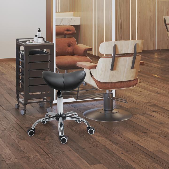 Produktbild Homcom Rollhocker mit Nylonrollen