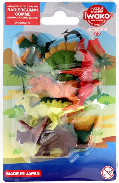 Image du produit Iwako Gomme Dinosaures