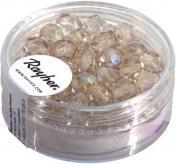 Produktbild Rayher Glas Schliffperle, 6mm ø, helltopaz, 50 Stück