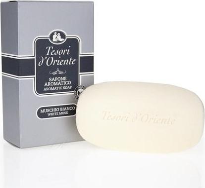 Tesori d'Oriente Savon Muschio Bianco Musc blanc 125g (Lotion au savon)